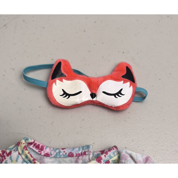Doll Clothing Outfits for 18" Lot Pants, Shirts, Shorts, Cat Sleep Mask 7 Pieces - Picture 11 of 11
